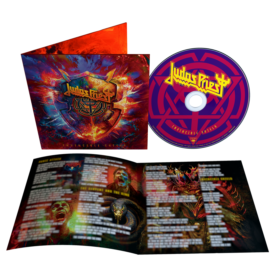 Invincible Shield | Standard CD – Judas Priest Store EU